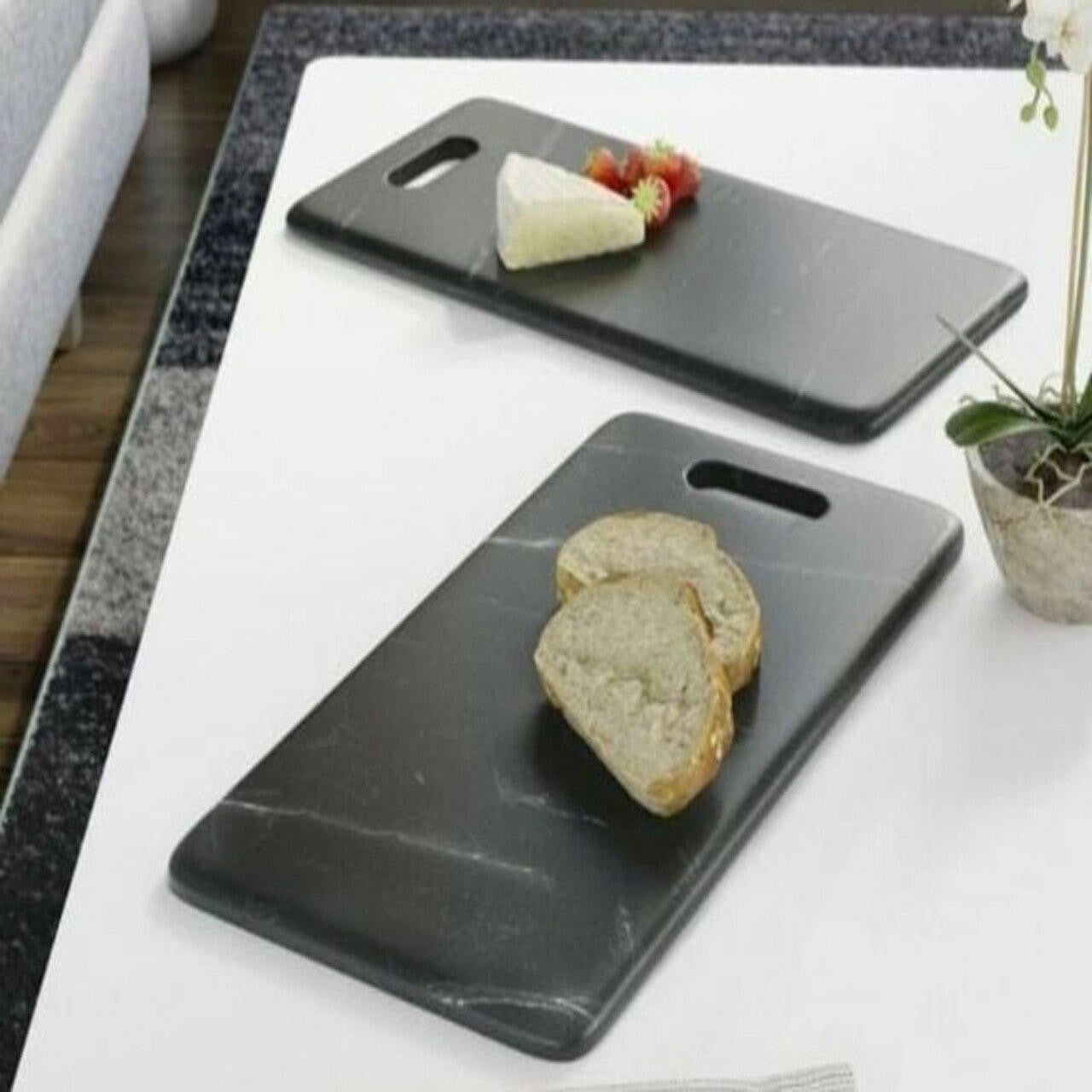 Avalon Marble Cutting Board Party Tray