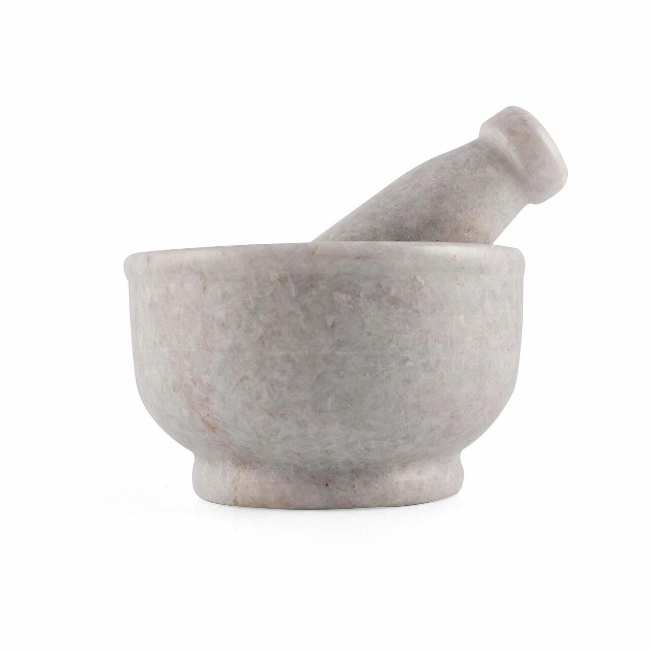 Bella White Marble Mortar Pestle Set